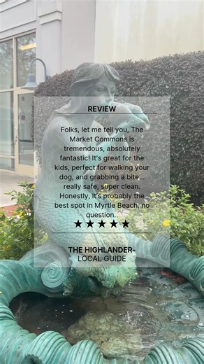 8.2K views · 45 reactions | ⭐️⭐️⭐️⭐️⭐️ Your experiences mean everything to us. Thank you for the glowing review — we’re so happy to be part of your day! ✨ #TheMarketCommon #fivestar #myrtlebeachplaces #visitmyrtlebeach | The Market Common - Myrtle Beach | Facebook