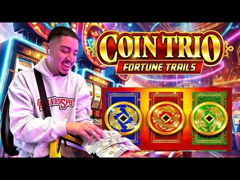Coin Trio Slot Sessions: Big Wins & 3 Coin Flip Bonus!