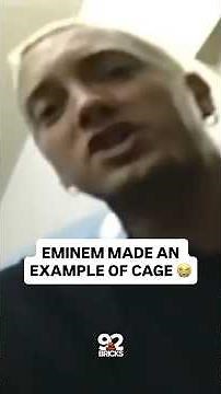 #Eminem made an example of #Cage fr 🤷‍♂️