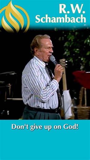 It ain't over till it's over! -R.W. Schambach #miracleliving #faithformiracles #GodIsMoving #rwschambach | Schambach Ministries