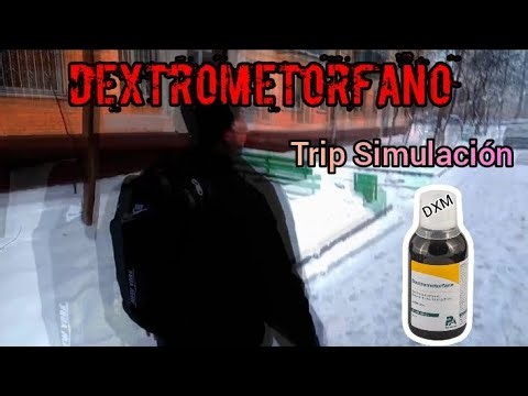 DXM (dextrometorfano) Trip Visual Simulación