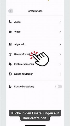 Tutorial barrierefreie Darstellung
