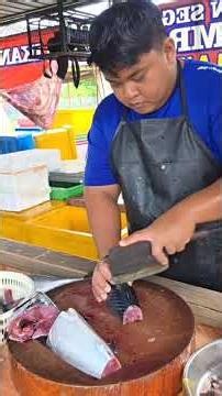 Keterampilan Memotong Ikan Cakalang Super Cepat & Bersih | Fish Cutting Profesional #shorts #viral