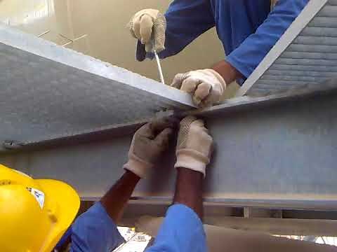 grating clip installation