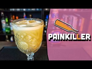 Painkiller Cocktail Recipe w/ Pussers Navy Rum
