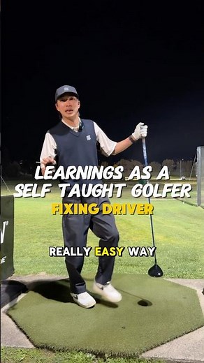 Simple driver fix #golf #golftips #golfswing @manorsgolf