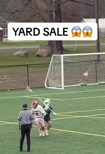 Keep two hands on your stick, kids 😬😂 #lacrosse #lacrossehighlights #sports #defense #yardsale