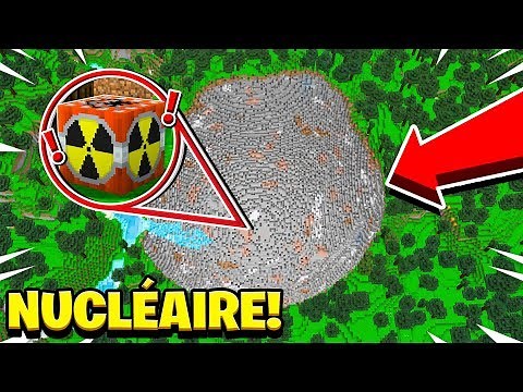 UNE INCROYABLE TNT NUCÉAIRE DANS MINECRAFT !