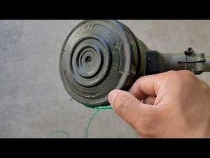 Greenworks 60v String Trimmer. How to Load / Refill trimmer line.