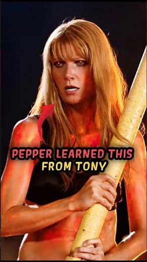 When Pepper Potts learned from Tony | Iron Man 3