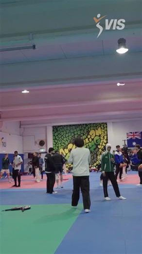 World class training, one mat. 🌏🥋 Australia, Jordan, South Korea, Saudi Arabia and Chinese Taipei brought the heat in an international taekwondo training session🔥 | Victorian Institute of Sport