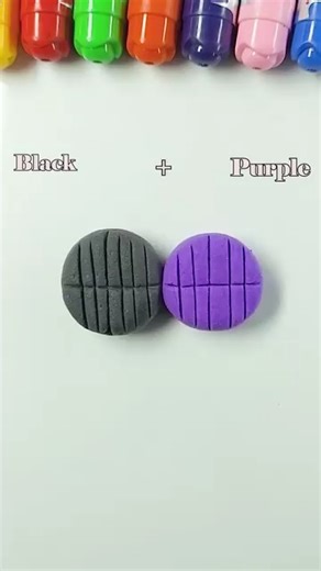 Black🖤 Purple💜 ? Make Magical Colors! #colormixing #satisfying #trending #asmr | Color Mixing Extra