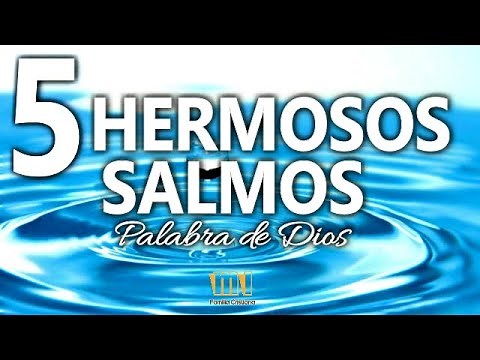 5 SALMOS HERMOSOS DE LA BIBLIA 91, 23, 51, 27, 34 | Oración bíblica hablada en audio