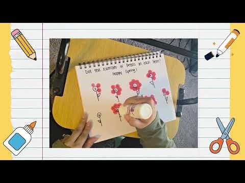 Building Literacy through Play: My Early Learning Journal - Flower Petal Counting