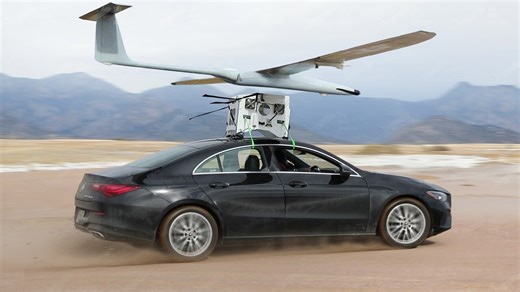 US forces deploying new kind of drone from fast moving car