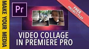 #How to Create Video Collage using Adobe Premiere Pro #Download...