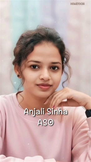 ASO Anjali Sinha ☺️ SSC CGL Topper 🌼 #cgl #fashion #sscghl #aso #love