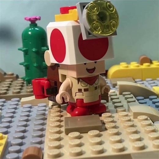 Captain Toad Stop Motion #nintendo #supermario #legomario #legostopmotion #stopmotion #memes #meme