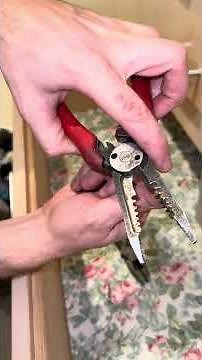 How to cut a screw without damaging the threads #handyman #diy
