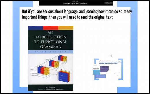 A series to accompany An Introduction to Functional Grammar - Annabelle Lukin