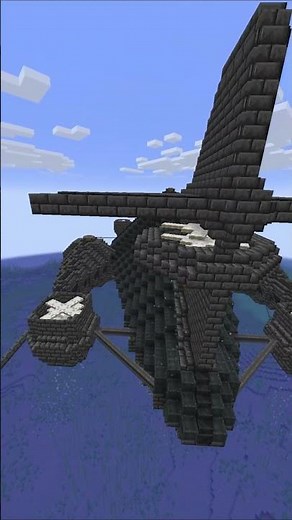 Create Aeronautics Airship #minecraft