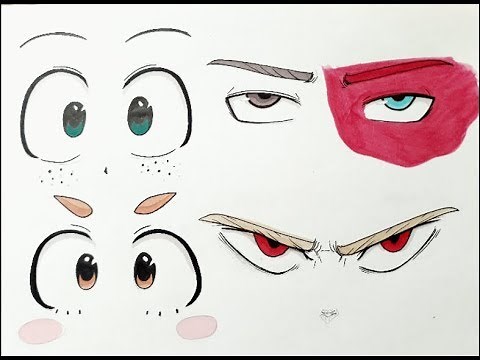 How to draw: My Hero Academia Eyes Step by Step
