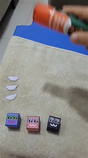 papercraft lucky block admin, secret,god and mythical