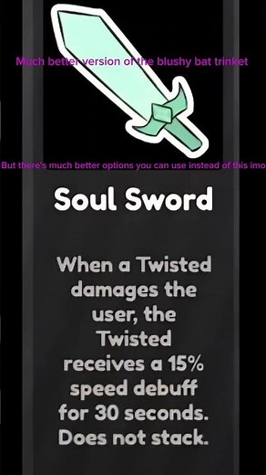 Soulvesters new trinket (Soul Sword) #dandysworld #dandysworldroblox #newupdate