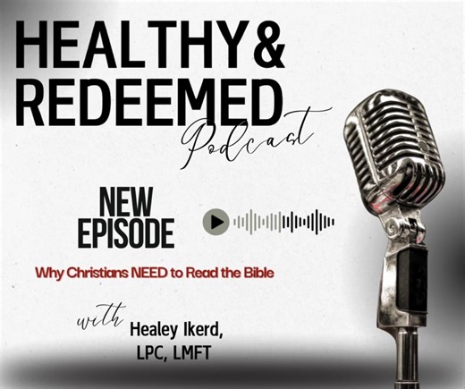 New Episode is Live! 📖Why do Christians need to read the Bible?📖 In this episode of the Healthy & Redeemed Podcast, we talk about why Bible reading matters, how it shapes our hearts and minds, and why God’s Word is essential—not optional—for spiritual and emotional health. I’m not an authority, and I don’t have all the answers. I just know how life-changing Scripture has been to me, and I want to encourage others to read the Word that God so kindly gave to us. 🎧 Listen now wherever you get yo