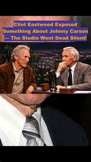 Clint Eastwood Exposed Something About Johnny Carson — The Studio Went Dead Silent! #drama #usa #johnnycarson