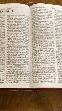 Malachi Chapter 2 Reading #bible #biblepassage #bibleverse #kjv #oldtestamentbook