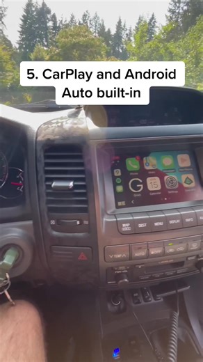 The one #GX470 mod I can’t live without. All the modern features and functions. #overland #prado120 #lexusoffroad #lexusgx #camplife #carbuild