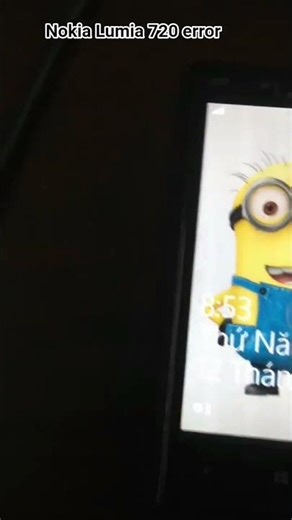 Nokia Lumia 720 error