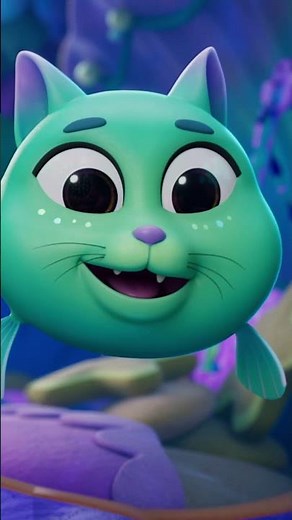 "One Colorful Ocean-Meow Version" song from Disney Jr. Ariel - The Little Mermaid! 🧜🏻‍♀️| Disney Jr.
