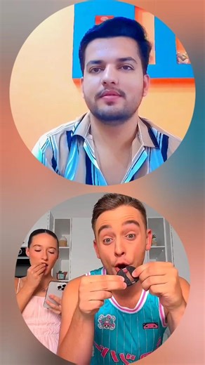 Fake oreo prank of double date couples 😄🍪 #funny #doubledate #couple #shorts