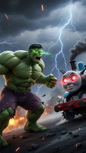 Hulk vs Thomas. #shorts