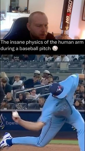 Insane physics of a baseball pitch