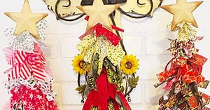 Easy DIY Rag Christmas Tree Tutorial