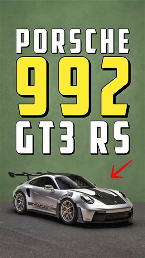 STOP Buying Supercars until you see the 2025 GT3 RS #shorts #porsche #porsche992gt3rs