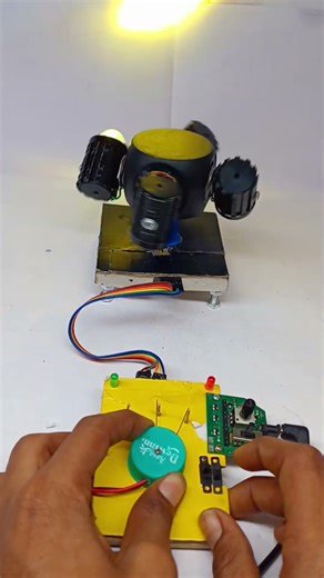 Mini sharpy dj moving light #shortsvideo #ytshort #experiment #MR.GYRT.HACKER