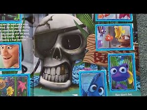 Panini Finding Nemo trade Card Sticker book 2003 full set film tie in