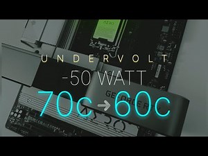 How to Under-volt Graphics card without losing performance! [RTX 3070 Ti]