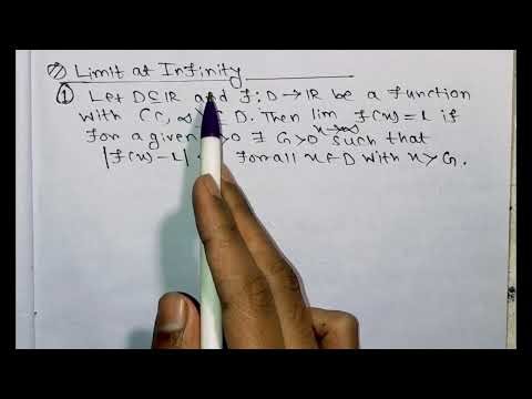 Infinite Limit and Limit at Infinity