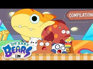 Baby Bears Underwater! 🌊🐟 | We Baby Bears Compilation | Cartoon Network | Cartoons for Kids