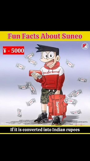 181K views · 4.7K reactions | Fun Facts About Suneo ✅ #doraemon #funfacts #suneo | Joy Chakraborty | Facebook