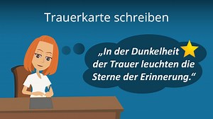 Trauerkarte schreiben • Beispiele & Vorlagen