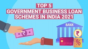 Top 5 Government Business Loan Schemes in India 2021 | Watch Video