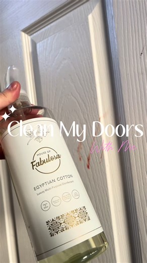 Clean Your Doors With Me: A Refreshing Cleaning Routine