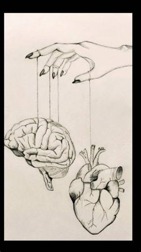 Heart and mind balancing pencil sketch ‪@A.ksketches‬ #punja #punjabisong #love#music#artist