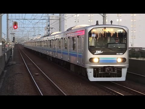 【FHD】東京臨海高速鉄道りんかい線 東雲駅にて(At Shinonome Station on the TWR Rinkai Line)